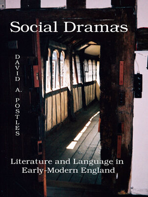 cover image of Social Dramas
